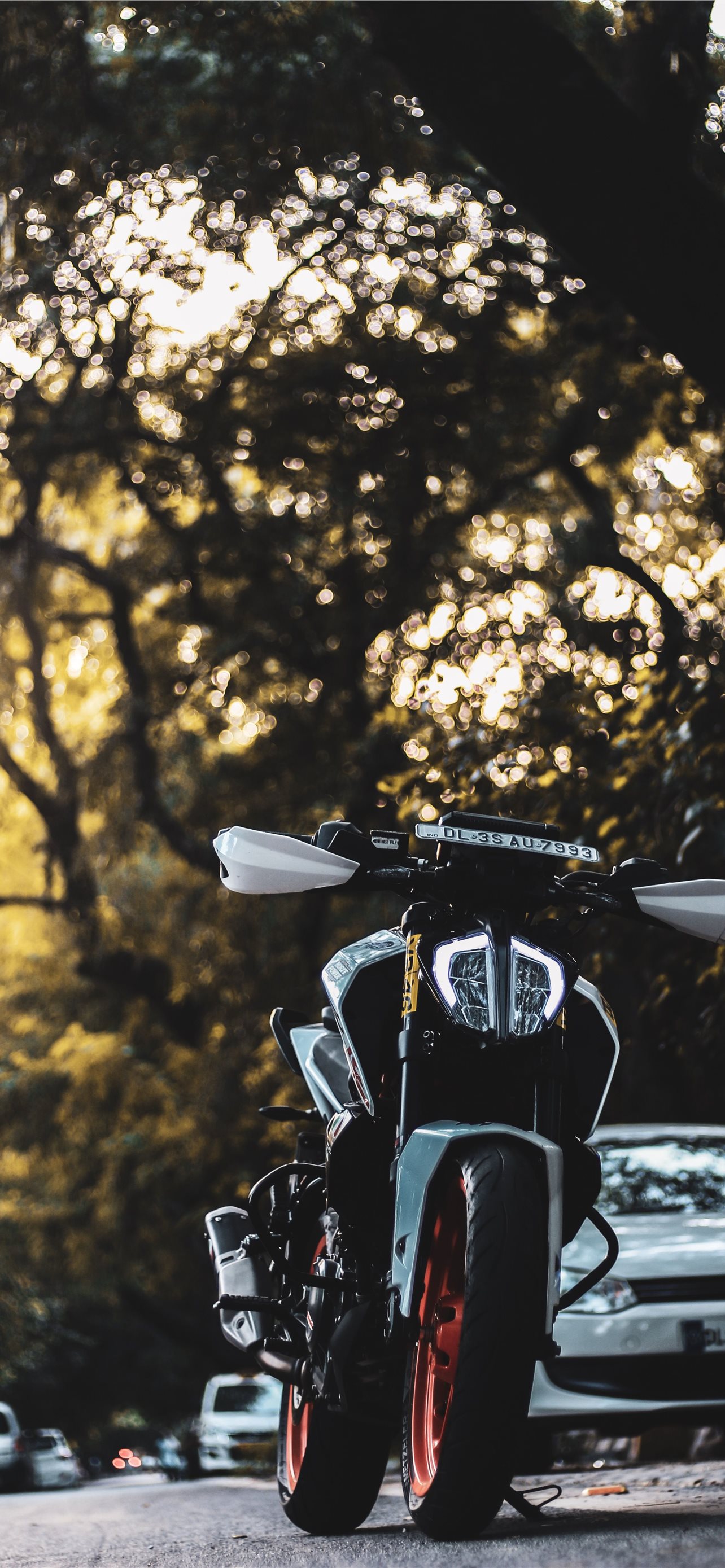 Ktm Duke Mobile Cave iPhone Wallpaper