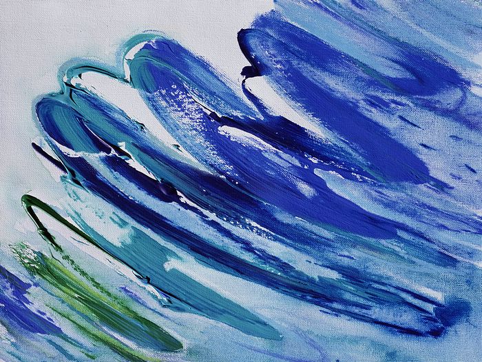 And Brush Strokes Texture Background