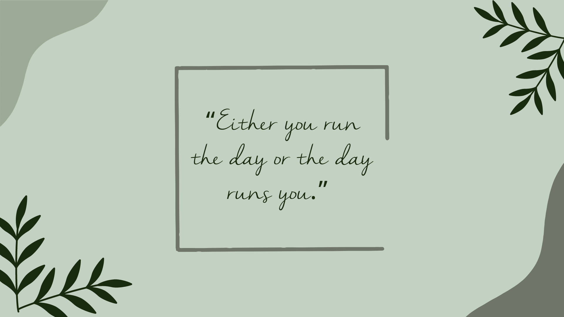 Sage Green Desktop Wallpaper
