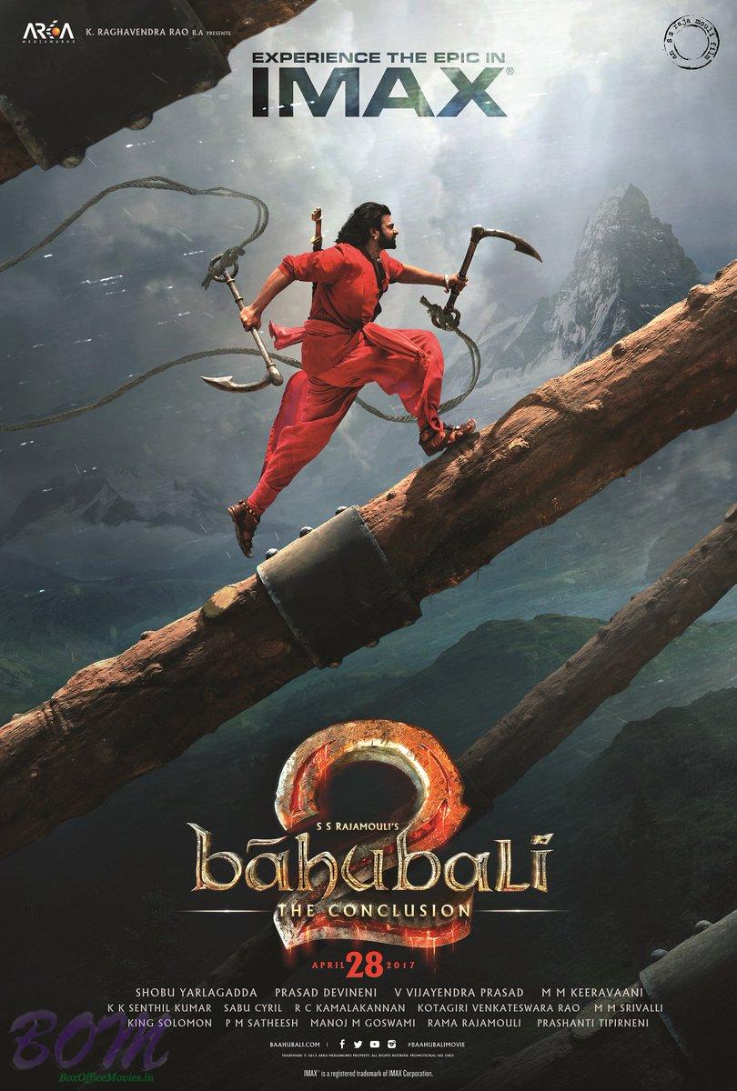 Bahubali Imax Poster Bollywood Pic Update
