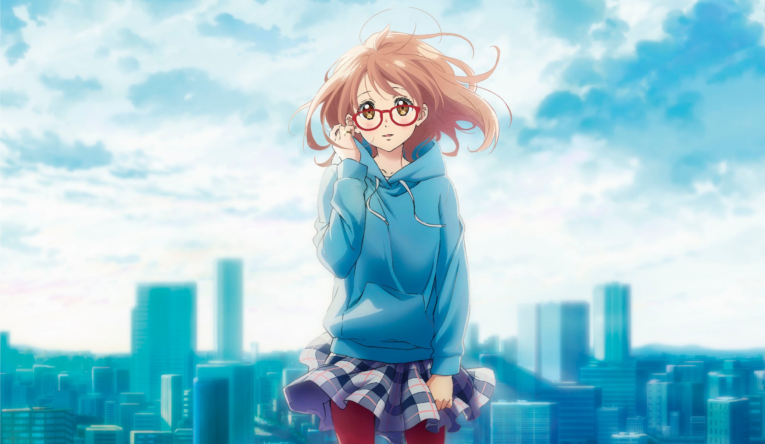 Anime Girls Kuriyama Mirai Kyoukai No Kanata