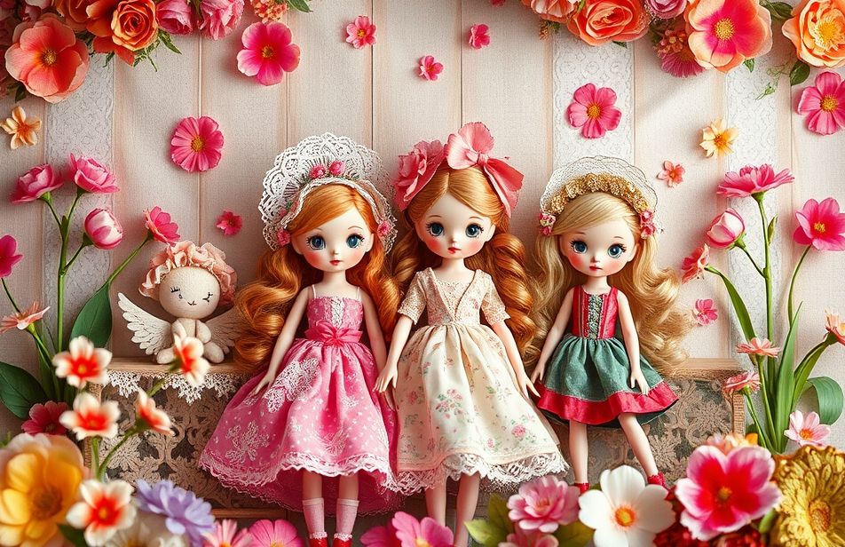 Beautiful Dolls Wallpaper