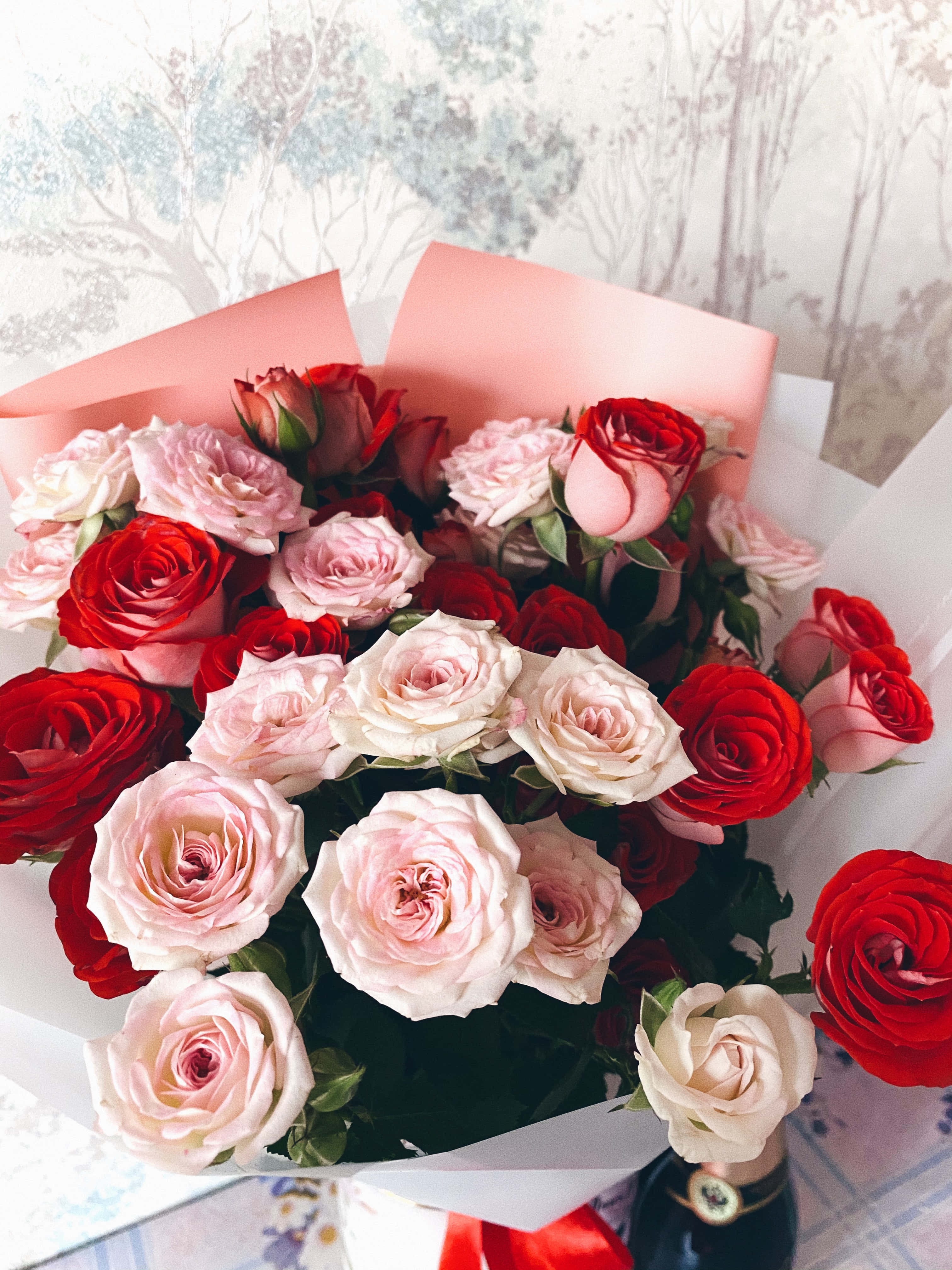 Rose Bouquet Picture Wallpaper