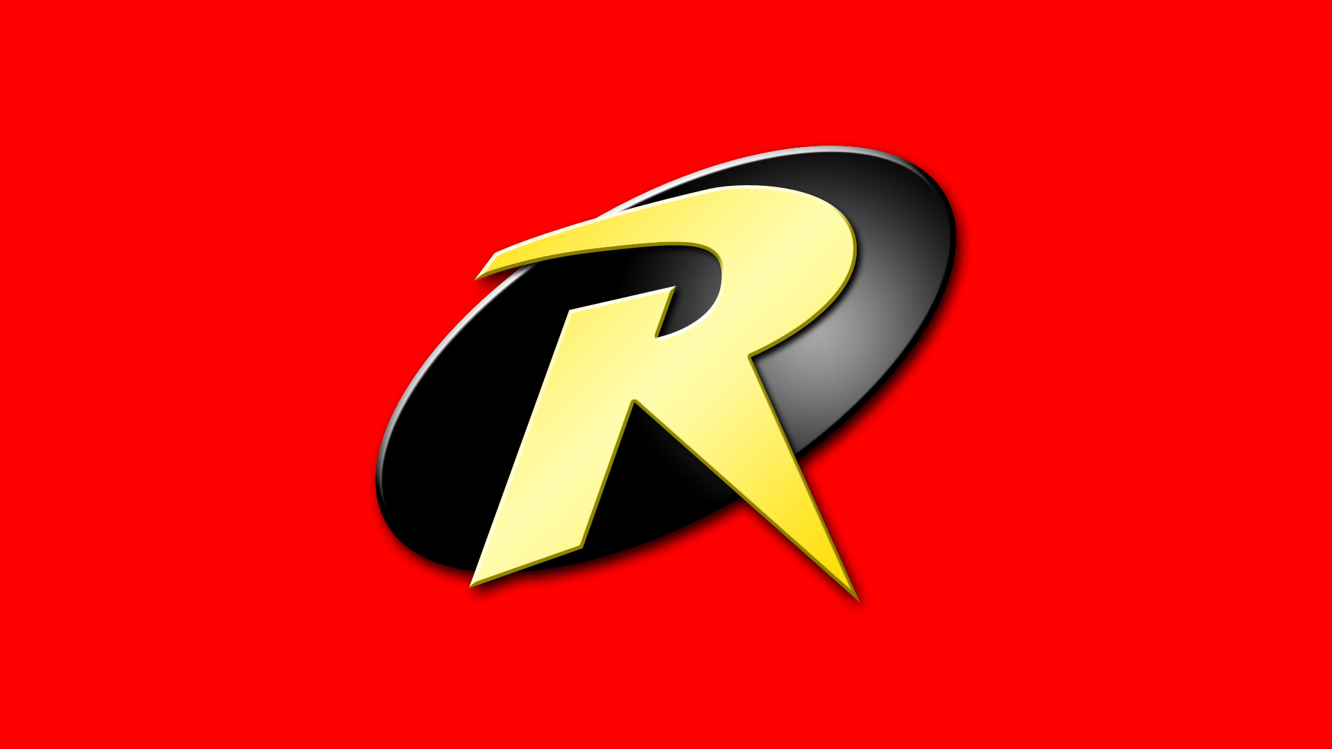 Batman Robin R Red Logo Symbol Basic Ic Wallpaper