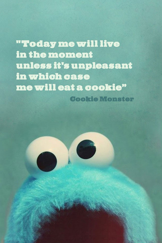 Cookie Monster iPhone Wallpaper HD