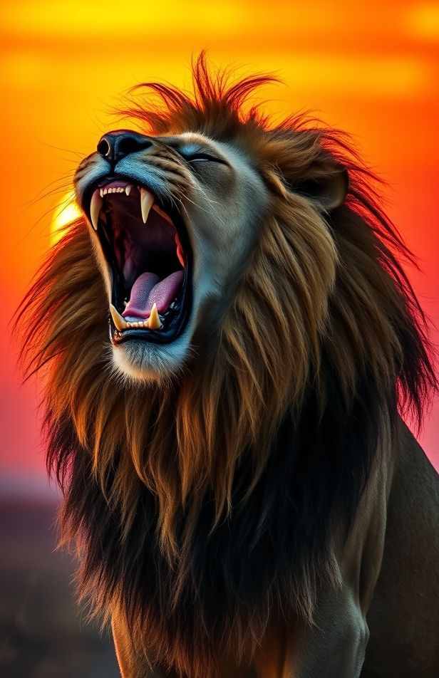 Lion Roar Wallpaper