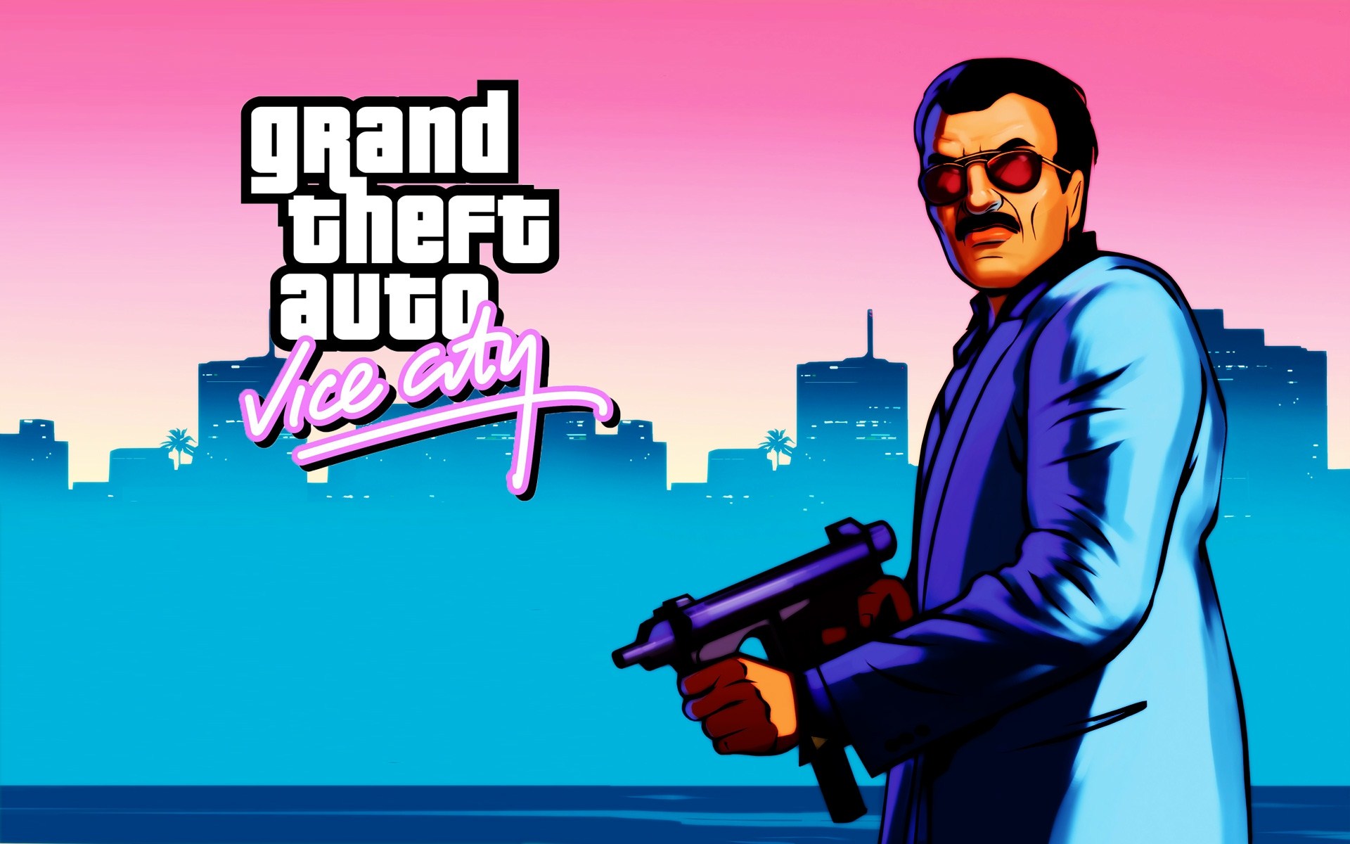 Grand Theft Auto Vice City HD Wallpaper Background Image
