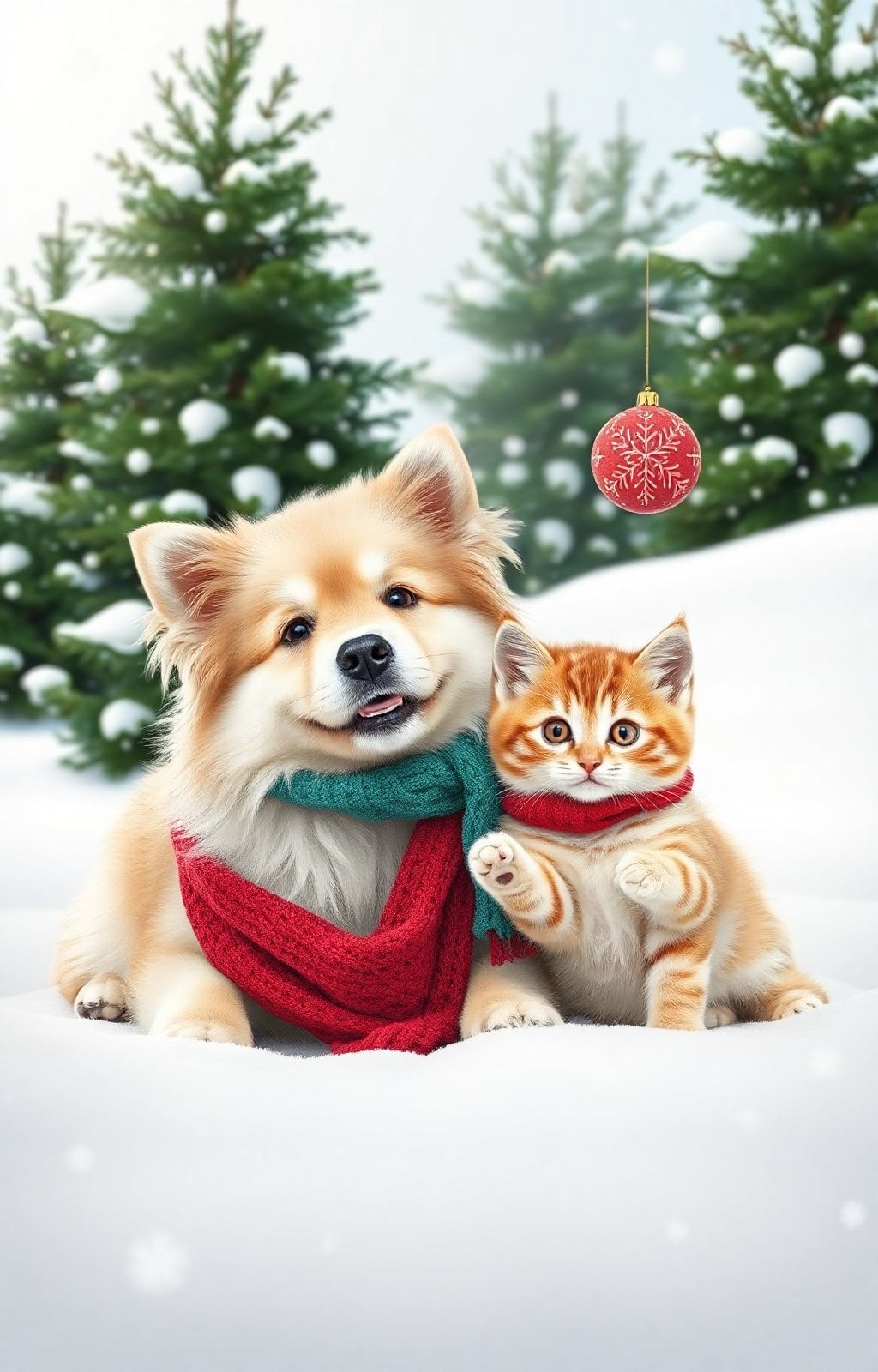 Winter Pet Wallpaper