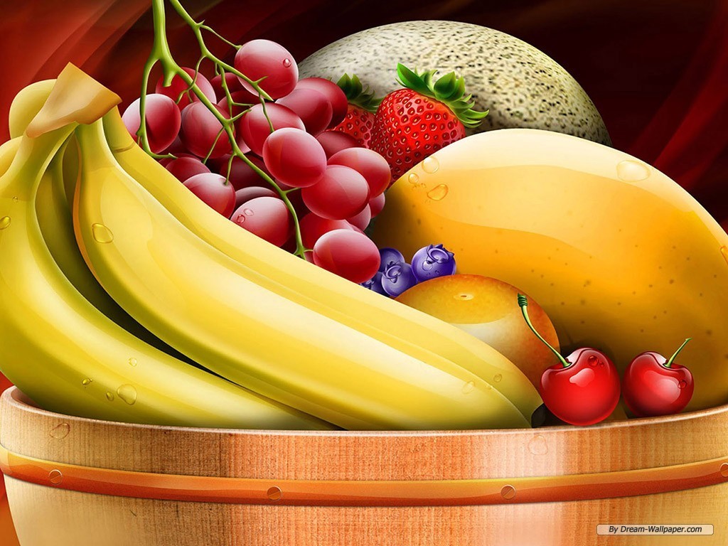 Mixed Fruit Wallpaper