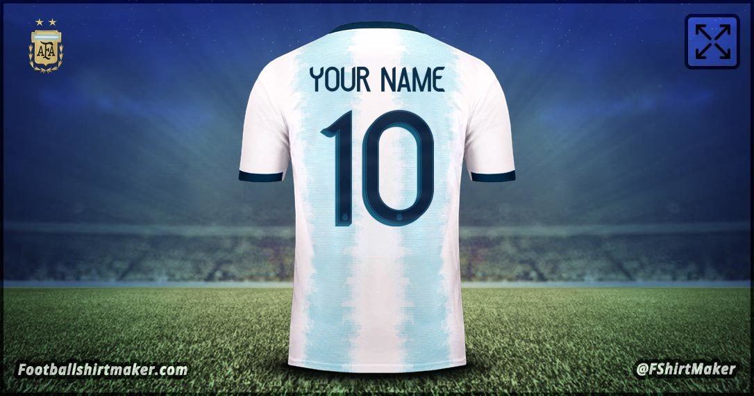 Create Argentina Soccer Jersey Football