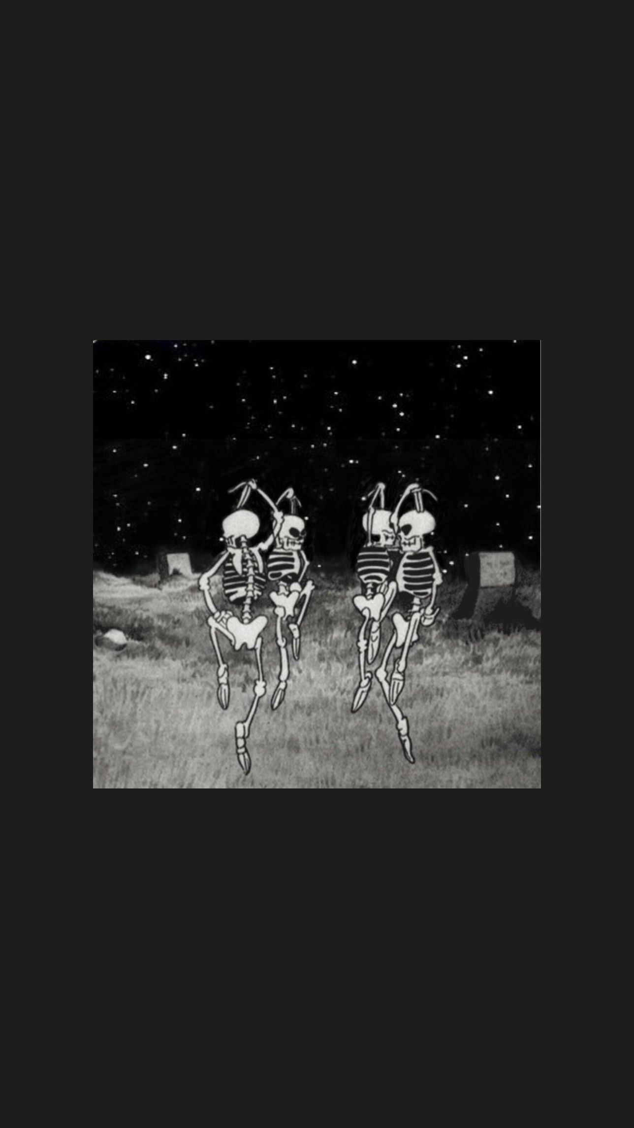 The Thinking Sad Skeleton - An Aesthetic Human Bones Vintage Gothic Art 