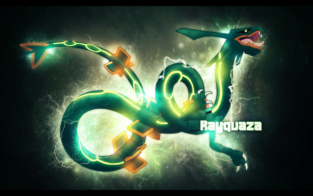 rayquaza pokemon wallpaper