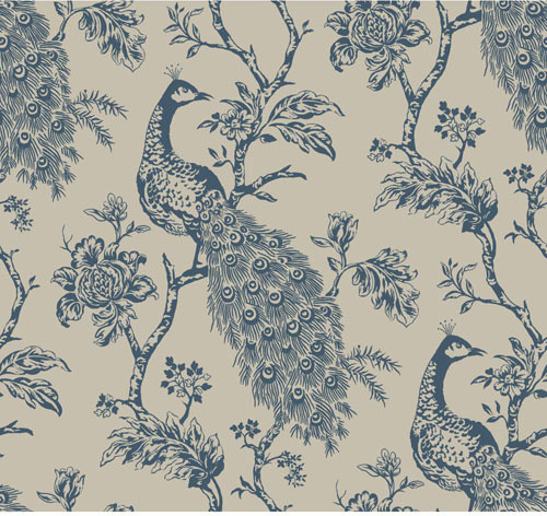 Sculptured Surfaces Teal And Blue Carolina Wallpaper Contemporary