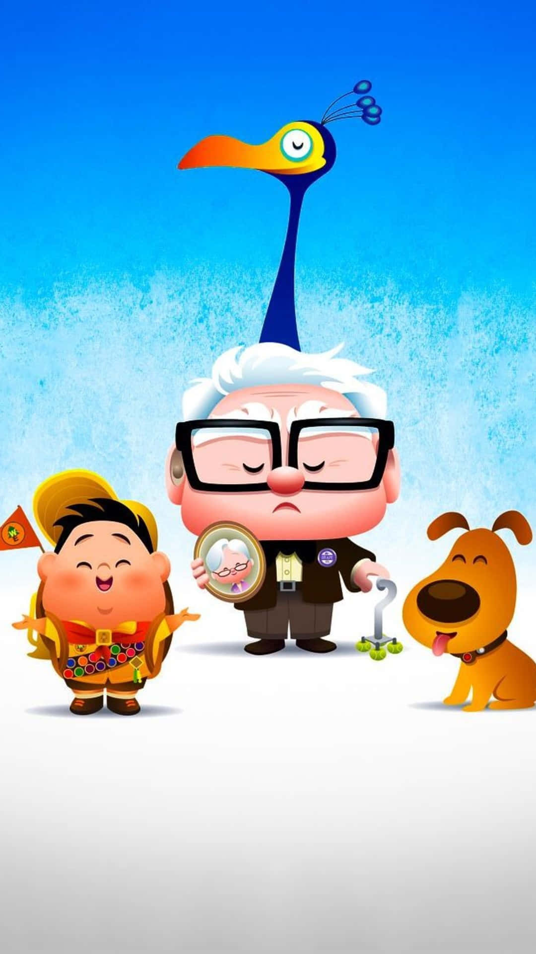 iPhone Disney Up Characters Wallpaper