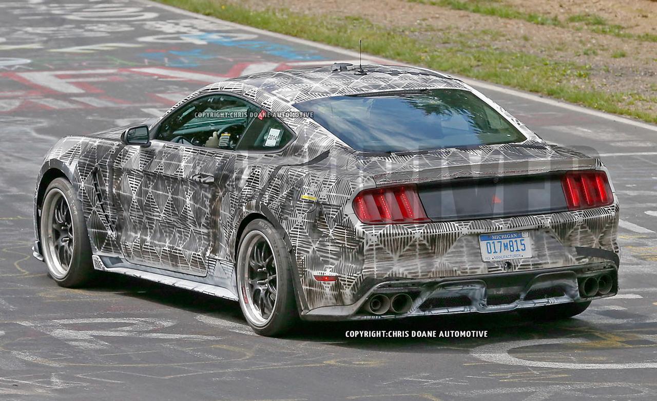 Ford Mustang Shelby Gt350 Spy Photo