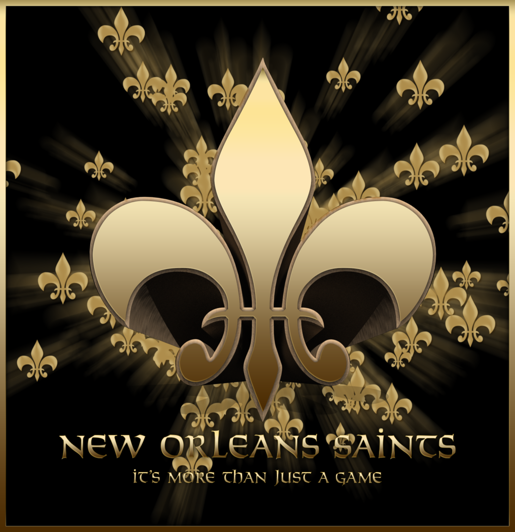 New Orleans Saints By Ludez Customization Wallpaper Vector