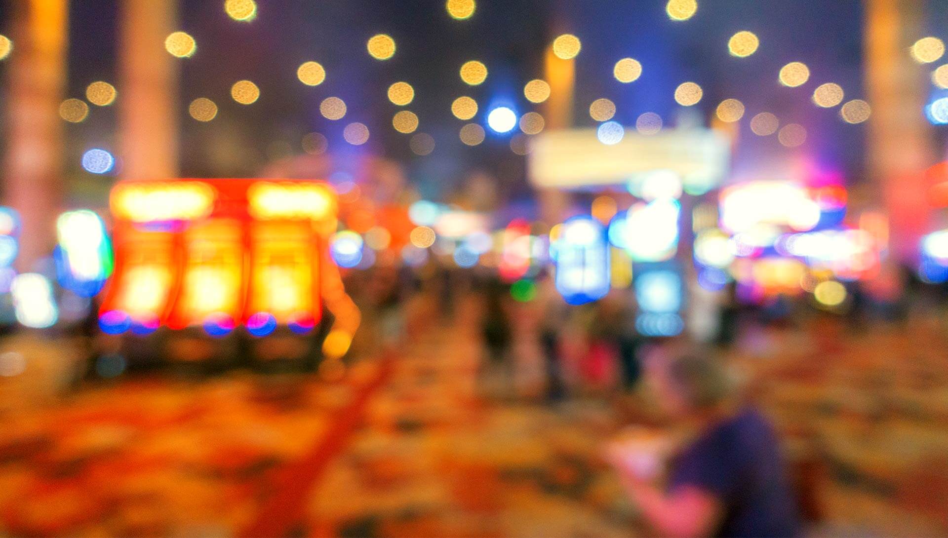 Abstract Blurred Background Casino