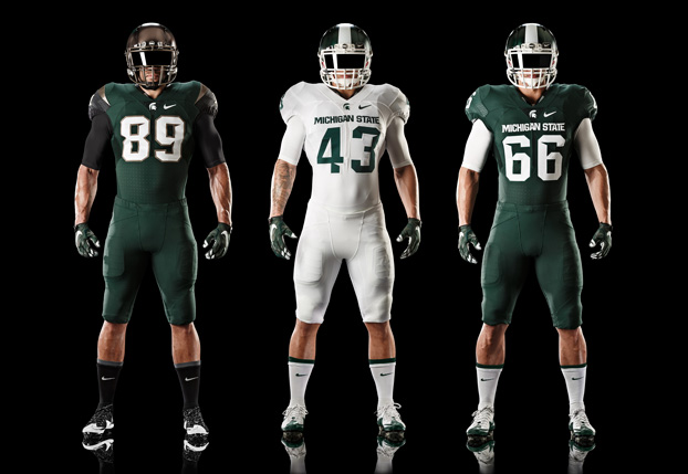 New Michigan State Football Uniforms For