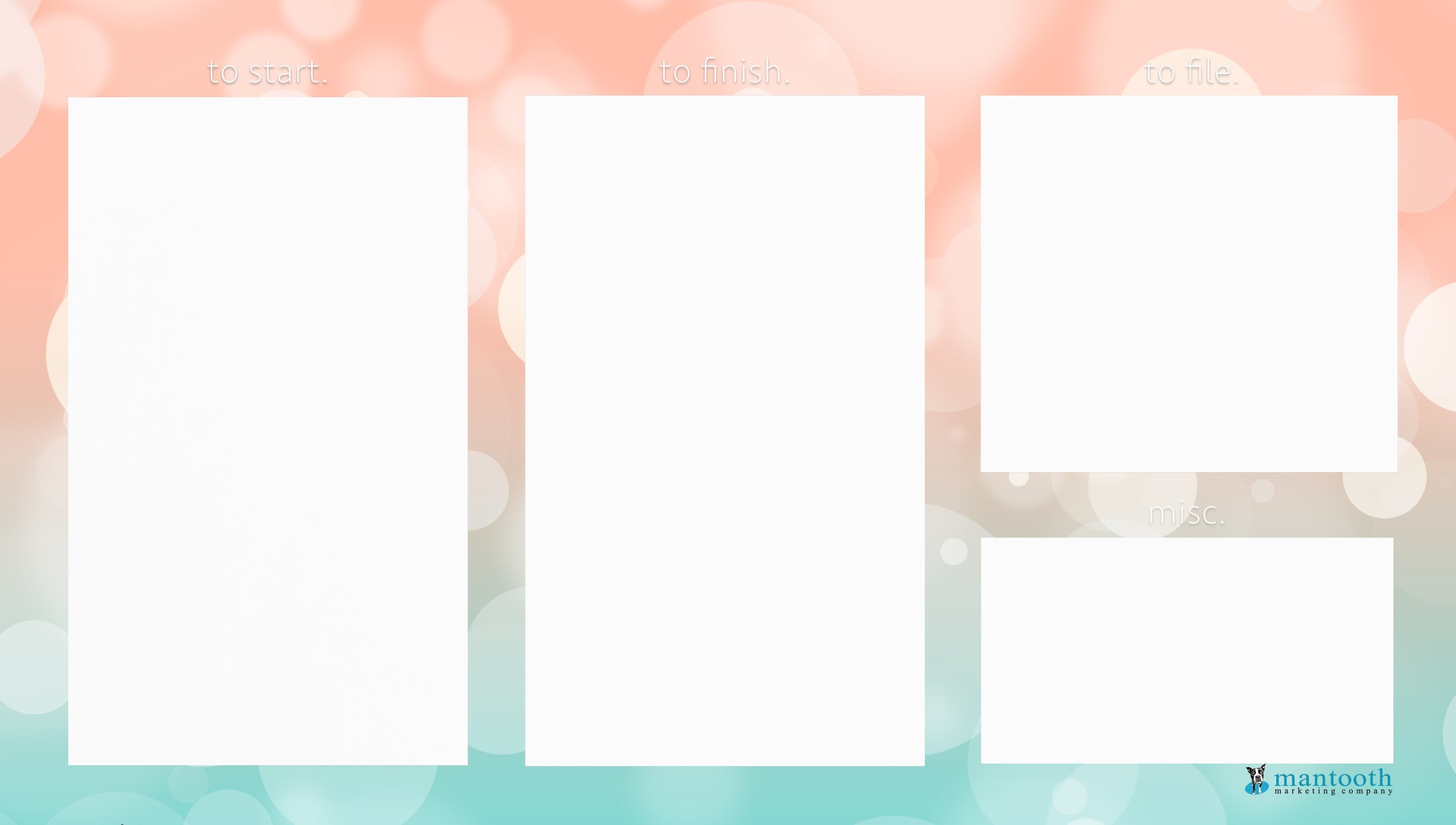 Computer Desktop Organizer Wallpaper