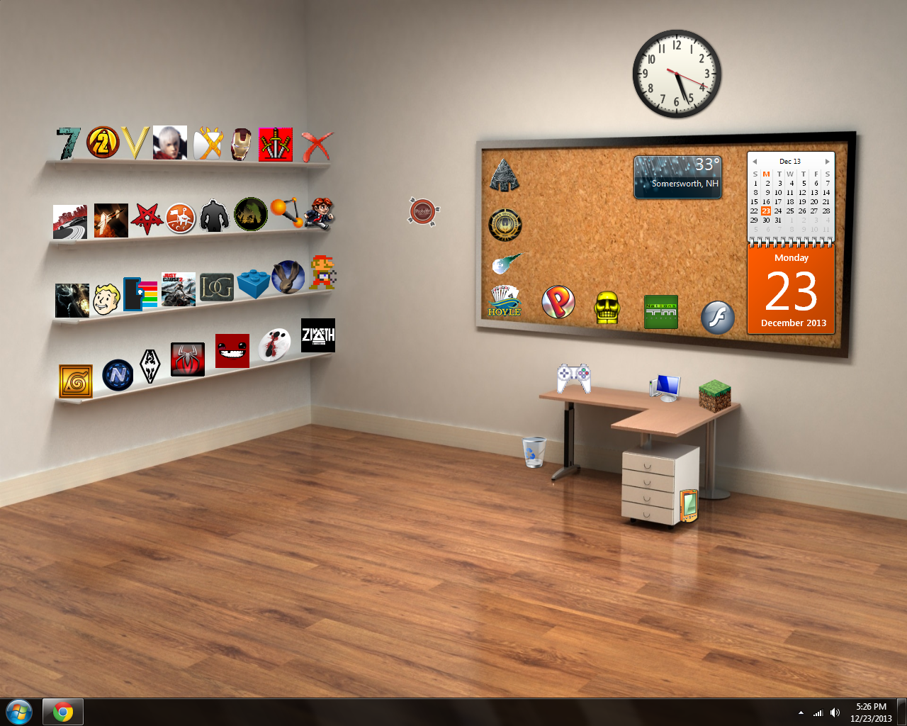 proyectolandolina: Empty Office Desktop Background