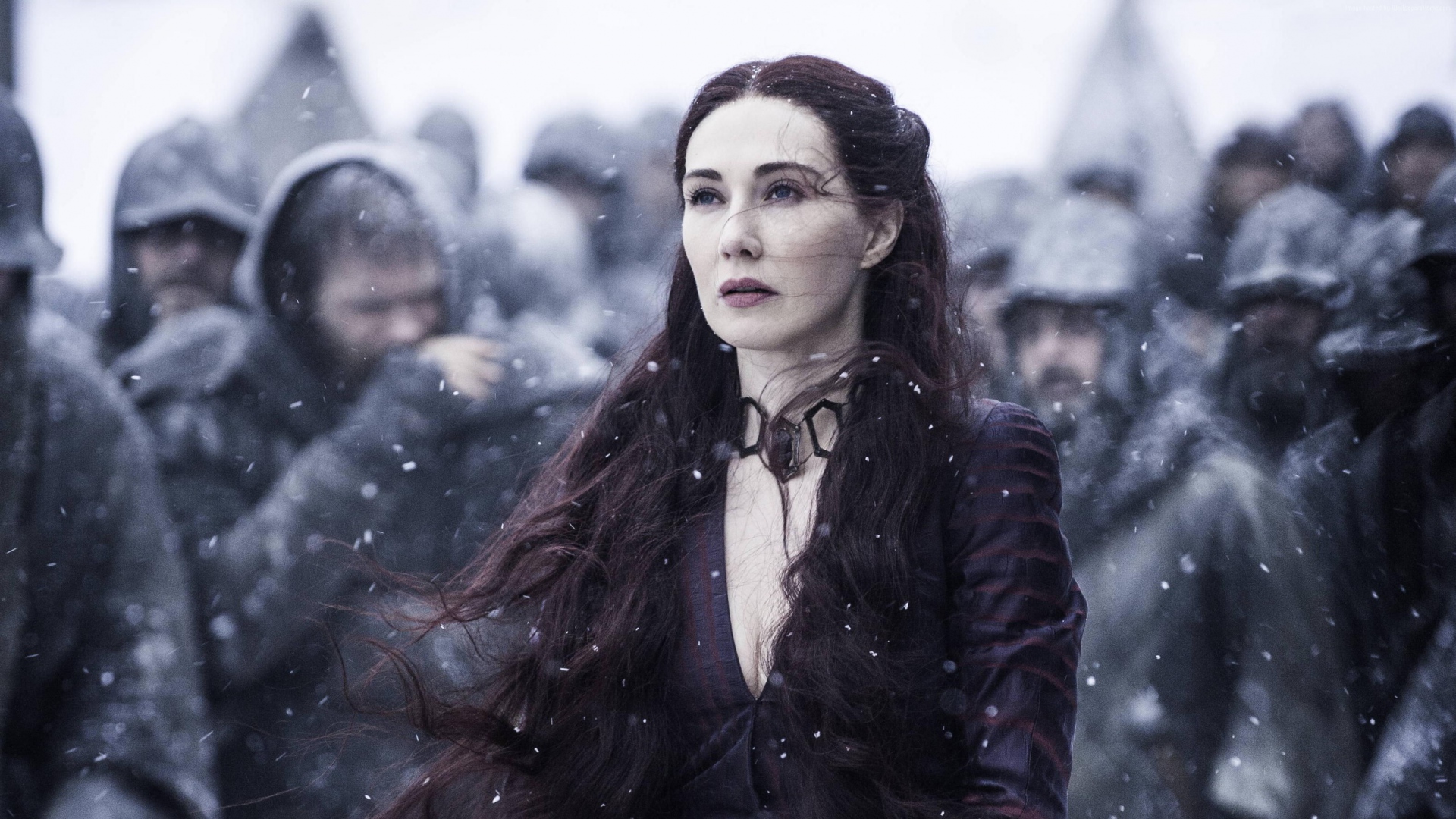 Full HD Wallpaper Game Of Thrones Melisandre Snowfall Warrior