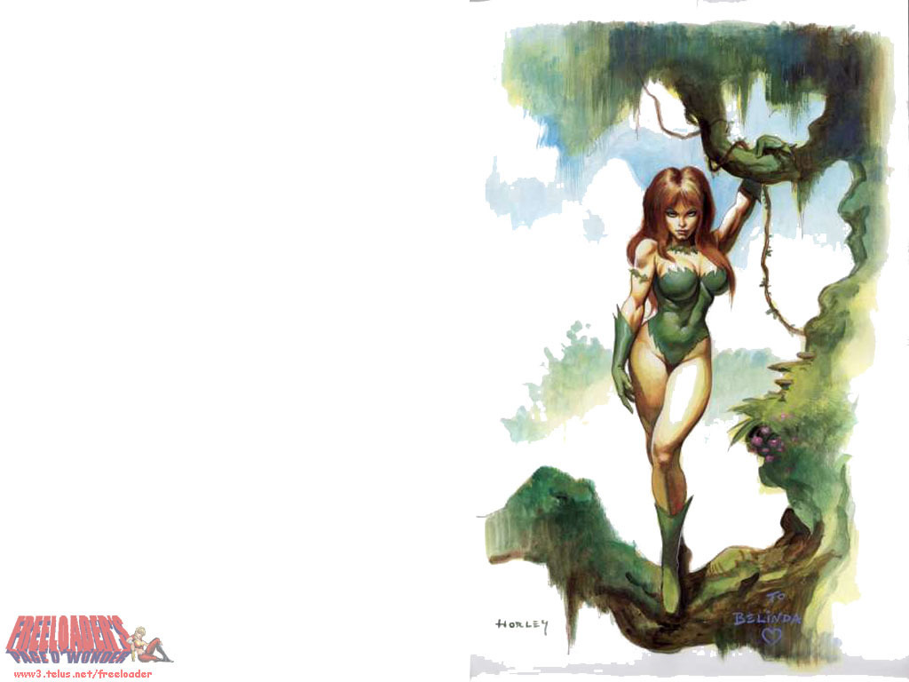 Poison Ivy Dc Ics Wallpaper