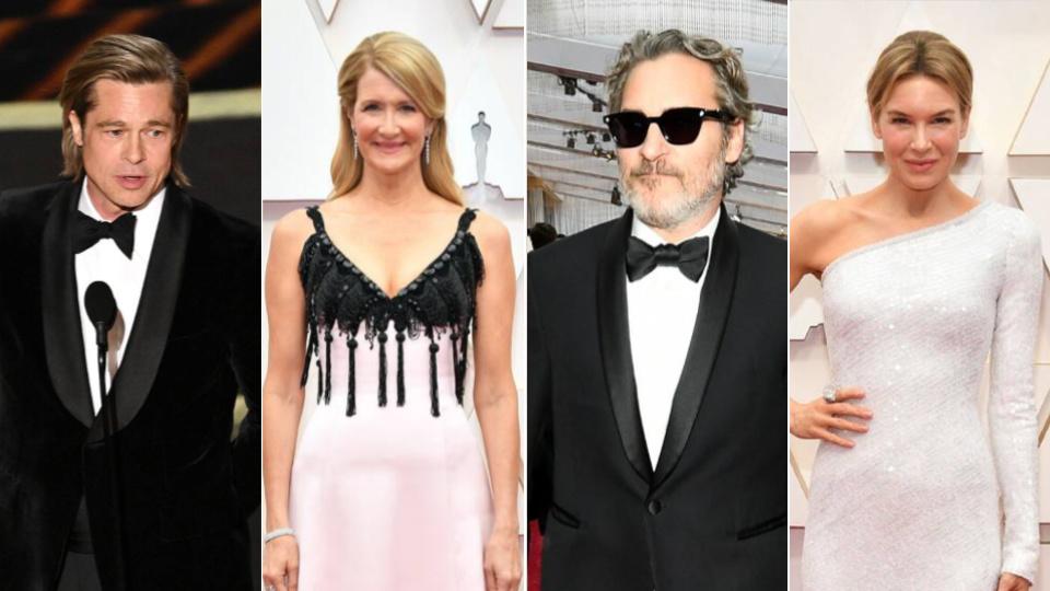 Oscar Winners Are Here Parasite Joaquin Phoenix Brad Pitt