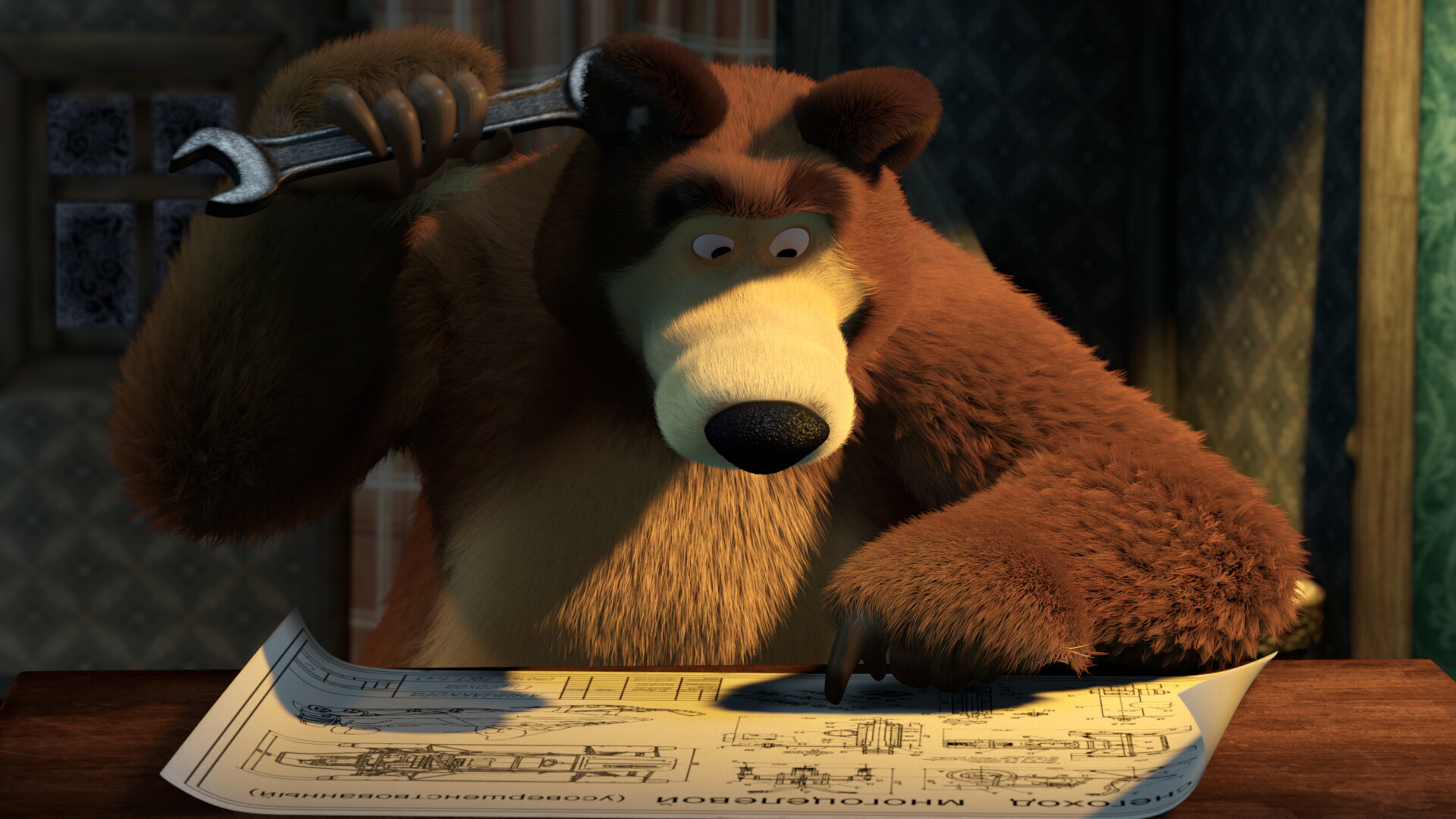 Masha And The Bear Wallpaper