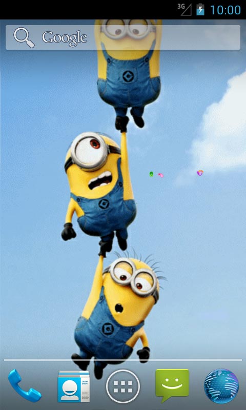 Download Funny Minions Live Wallpapers for your Android phone 480x800