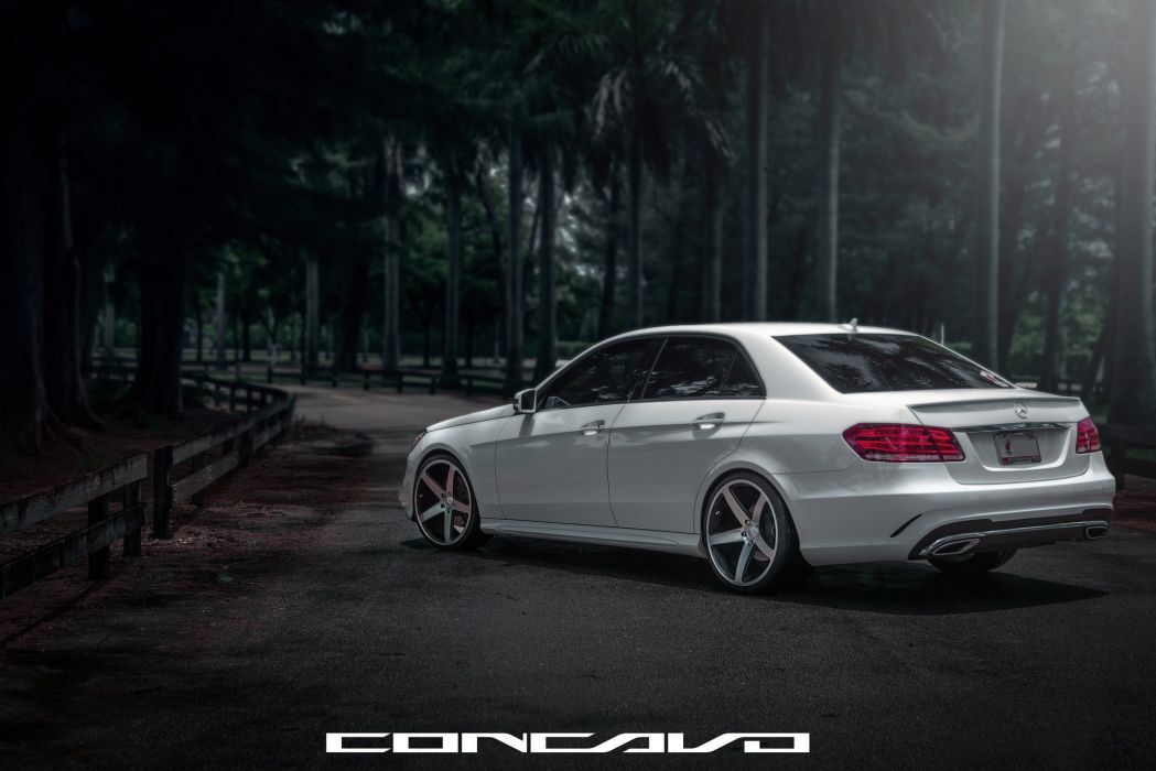 Mercedes Benz E350 Tuning Concavo Wheels Cars Wallpaper