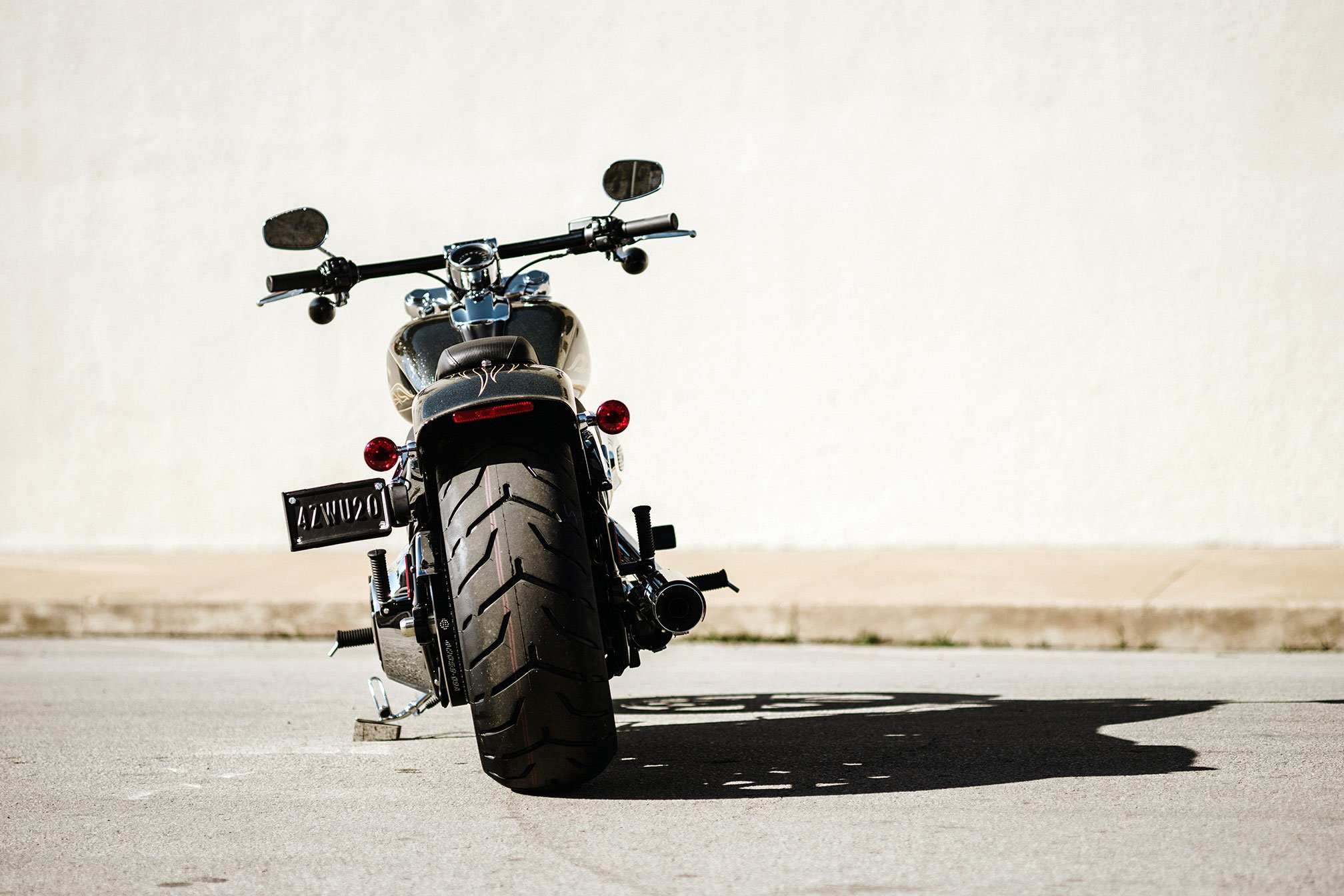 Harley Davidson Softail Breakout Motorbike Bike Motorcycle