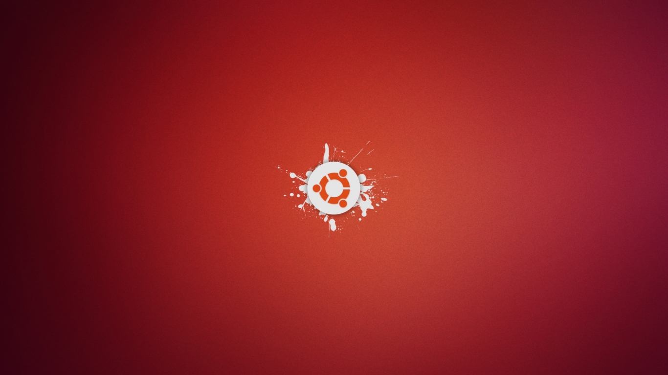 Ubuntu Abstracto Rojo HD Imagenes