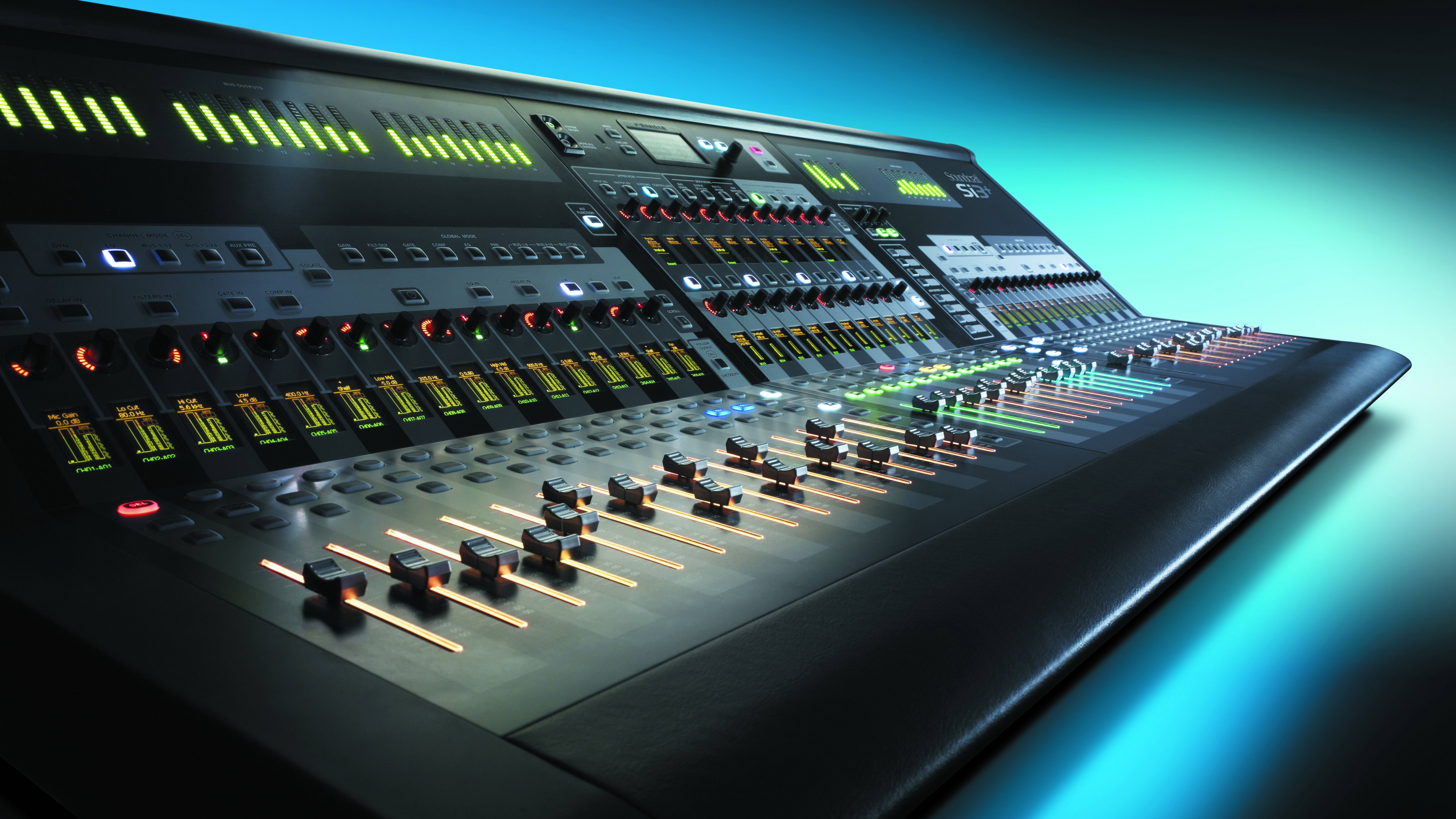Mixer Audio Equalizer Music Wallpaper Background 4k Ultra HD