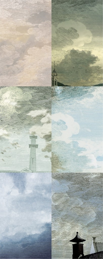 Dutch Sky Wallpaper Storm Grey Pattern From Little Owl Design