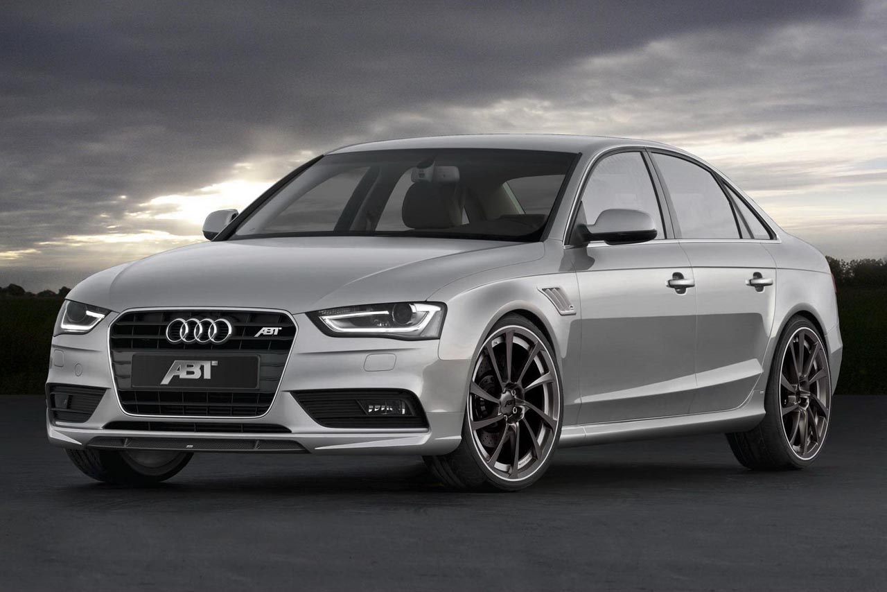 Audi A4 Wallpaper White