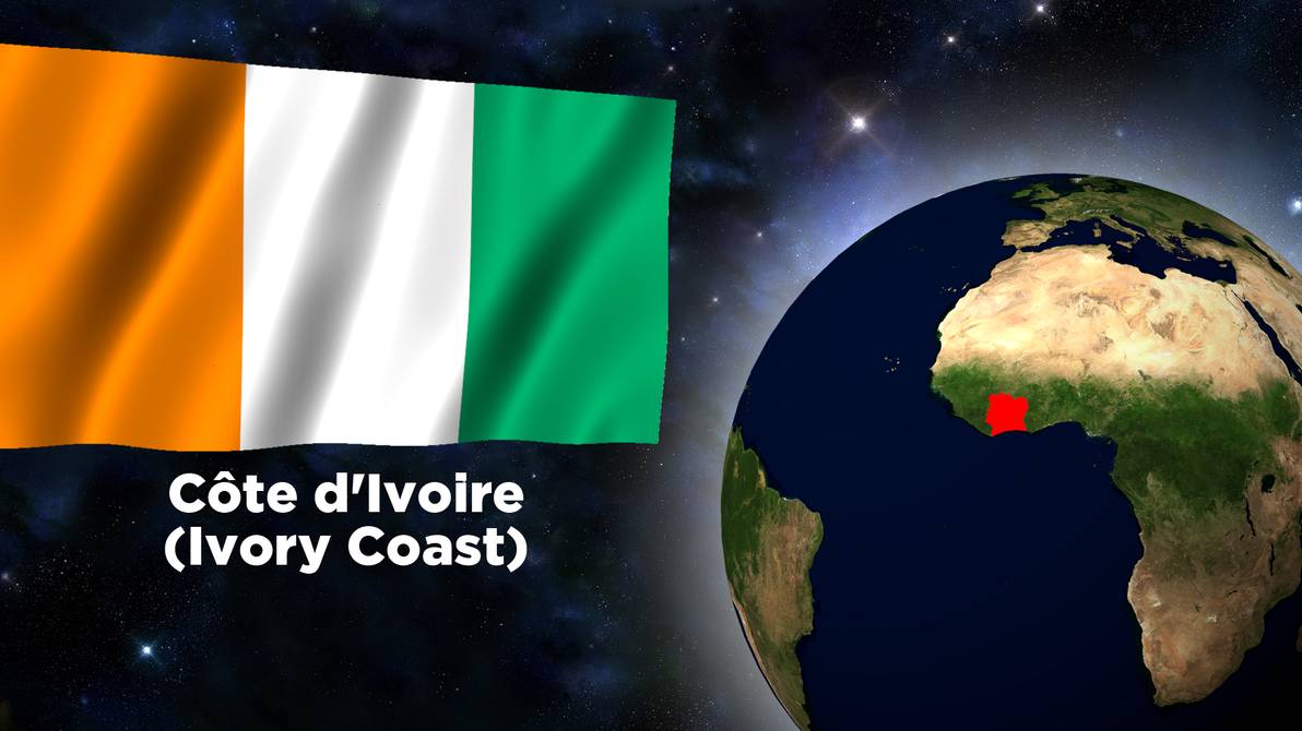 Flag Wallpaper Cote D Ivoire Ivory Coast By Darellnonis On