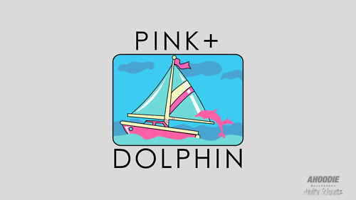 Pink Dolphin clothing wallpaper   Pink Wallpaper Designs