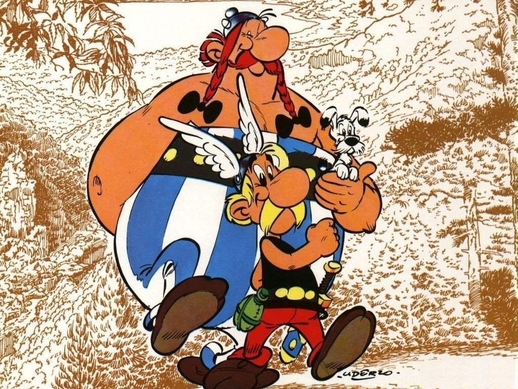 Asterix En Corse Wallpaper