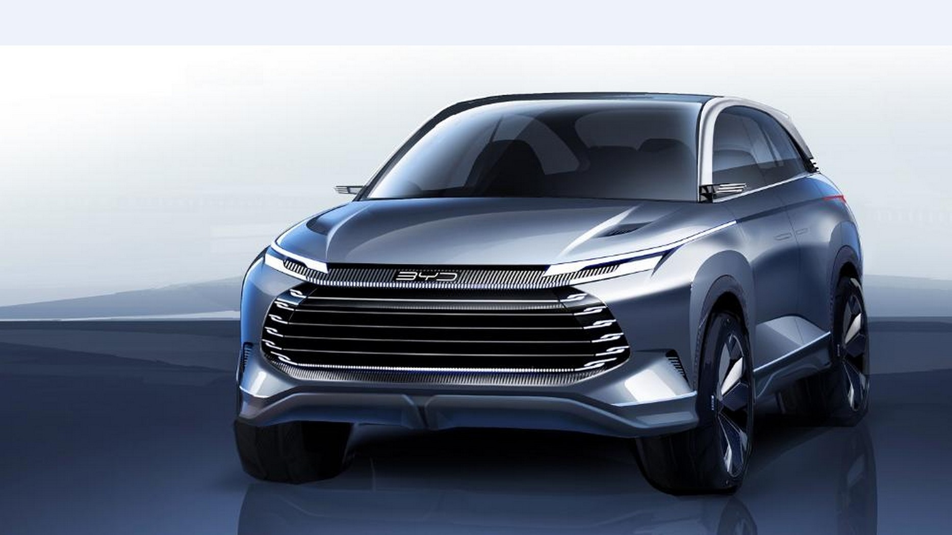 BYD Shark Concept Car - Futuristic SUV Design