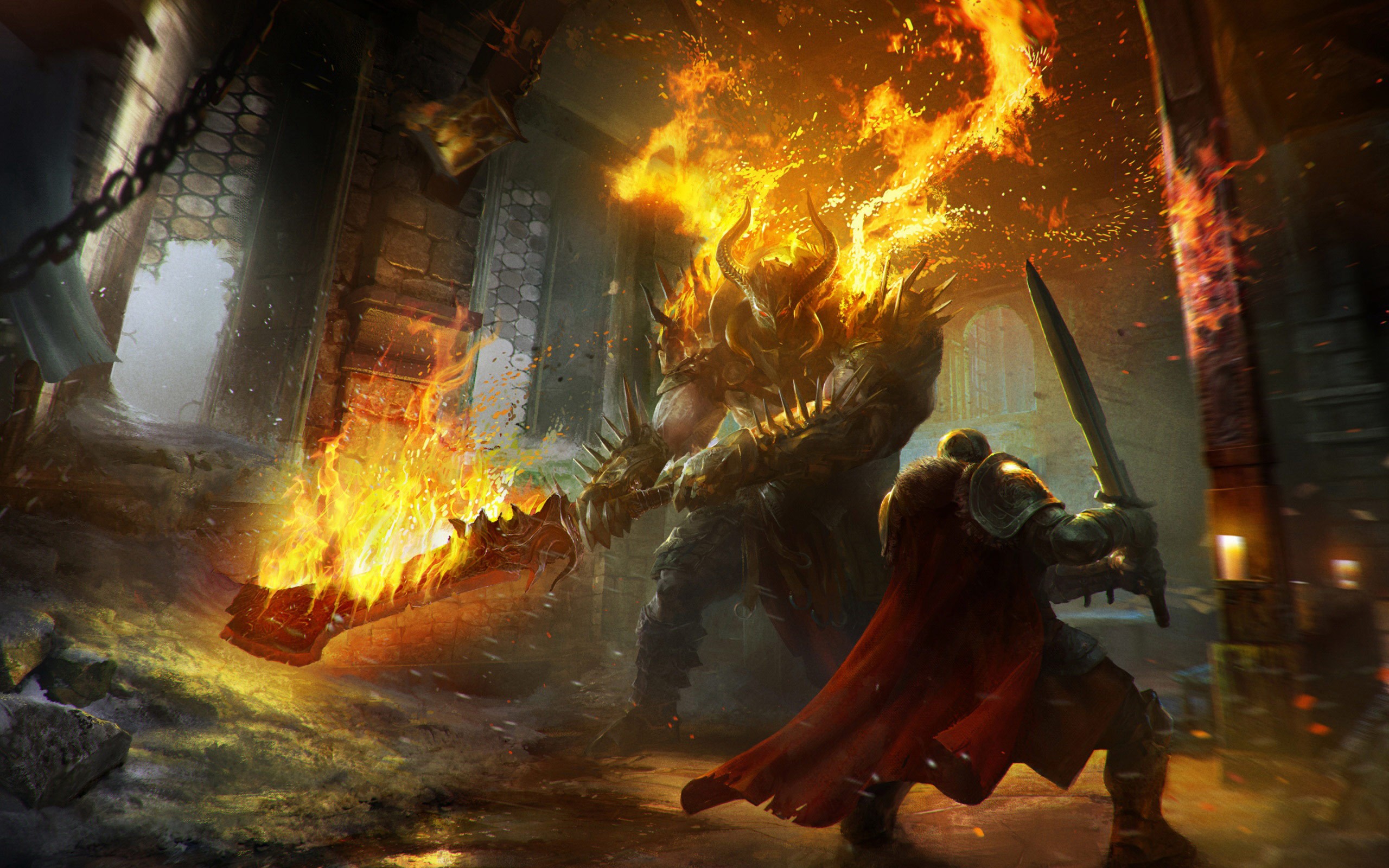 Lords Of The Fallen Knight Demon Video Games