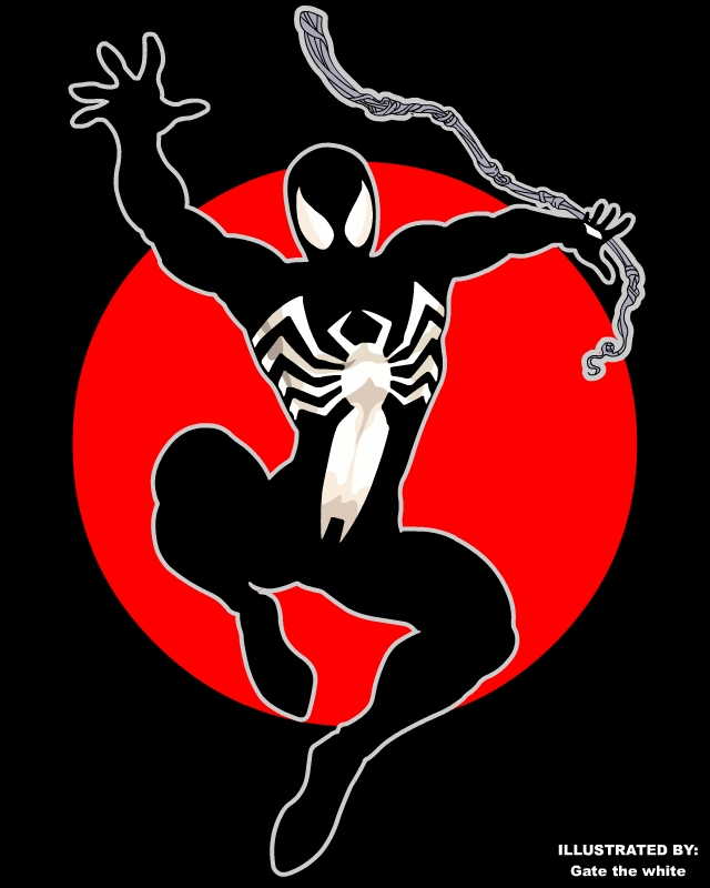Symbiote Spider Man By Minibat D2yidou Image Crazy