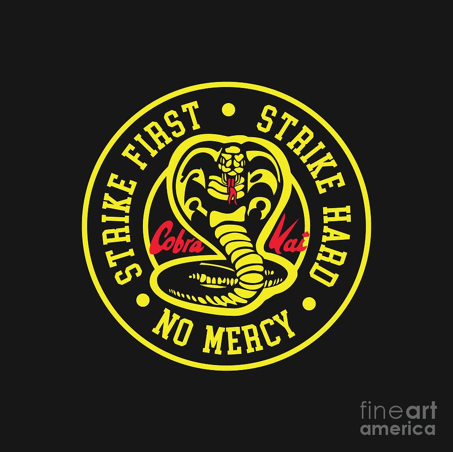 Cobra Kai Strike First Hard No Mercy Drawing By Hesti