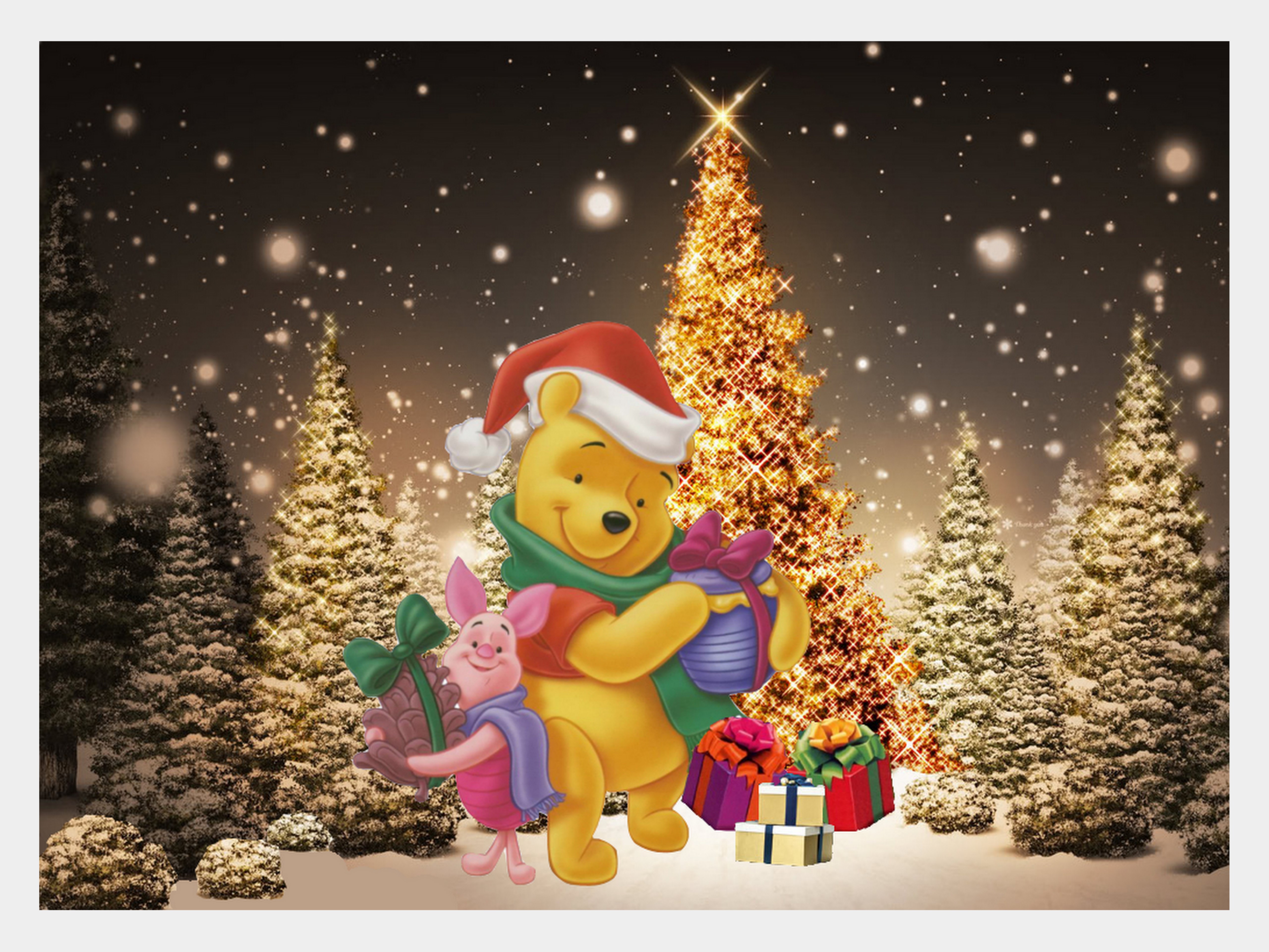  68 Winnie The Pooh Christmas  Wallpaper on WallpaperSafari