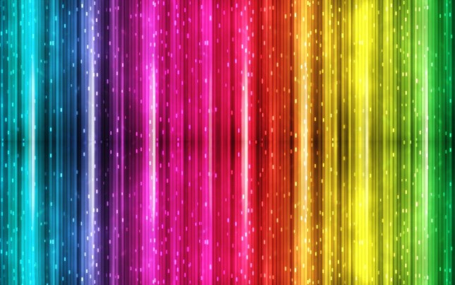 Shiny Rainbow Background Wallpaper HD