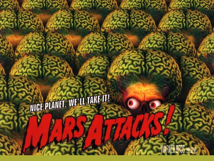 Movies Wallpaper Mars Attacks