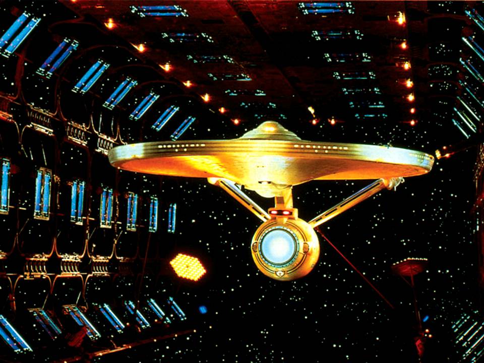 Starship Enterprise Refit From Star Trek Wallpaper