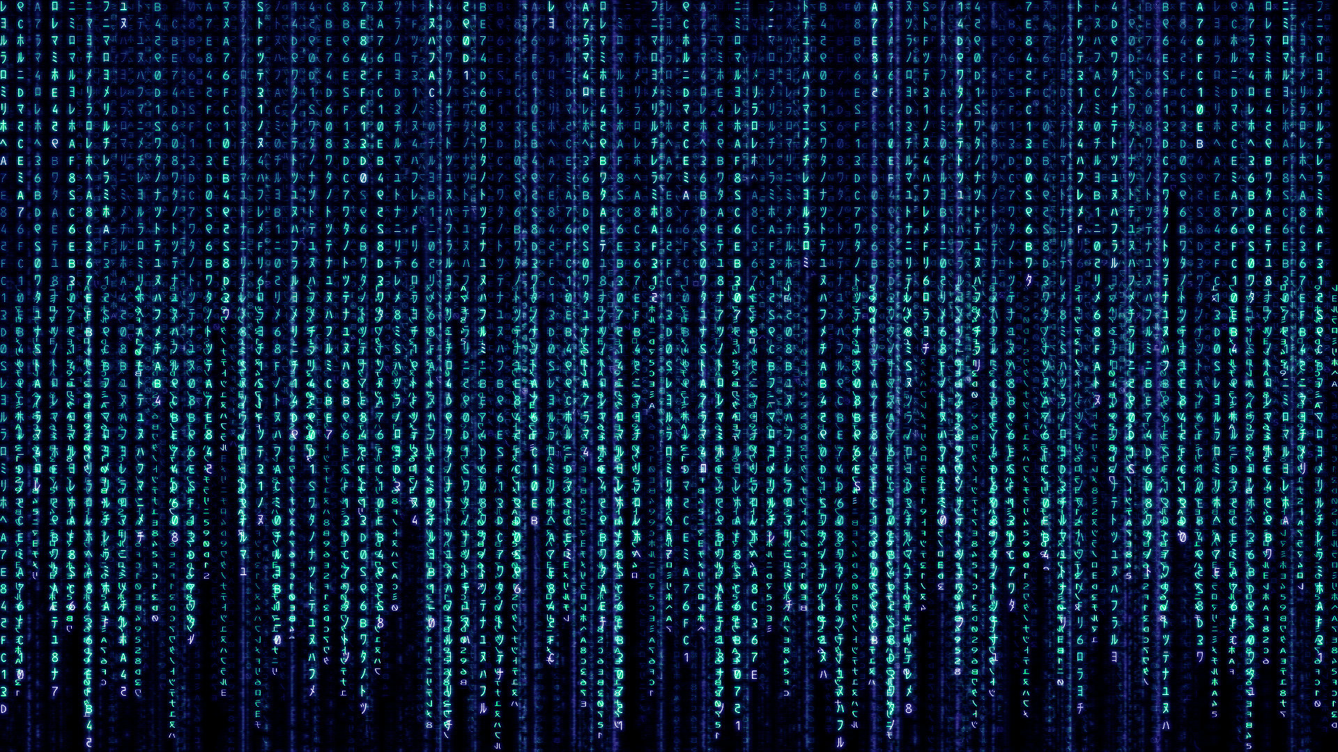 Blue Matrix Code Wallpaper Myspace Background