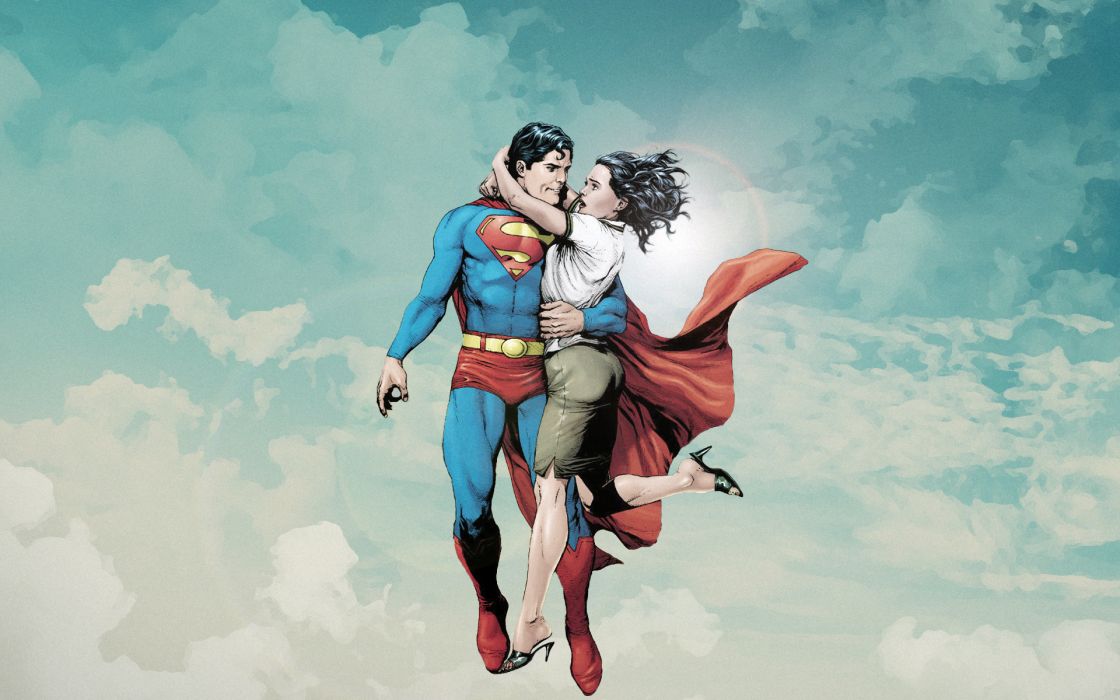 Dc Ics Superman Lois Lane Wallpaper