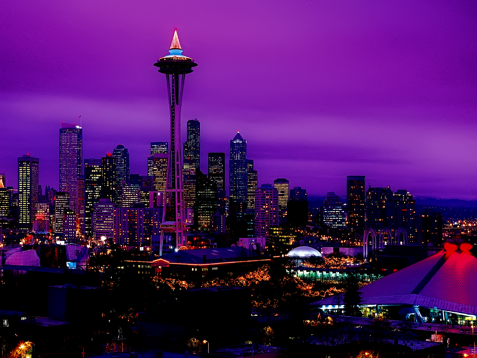 Seattle Night Skyline Wallpaper Republicans Immigration