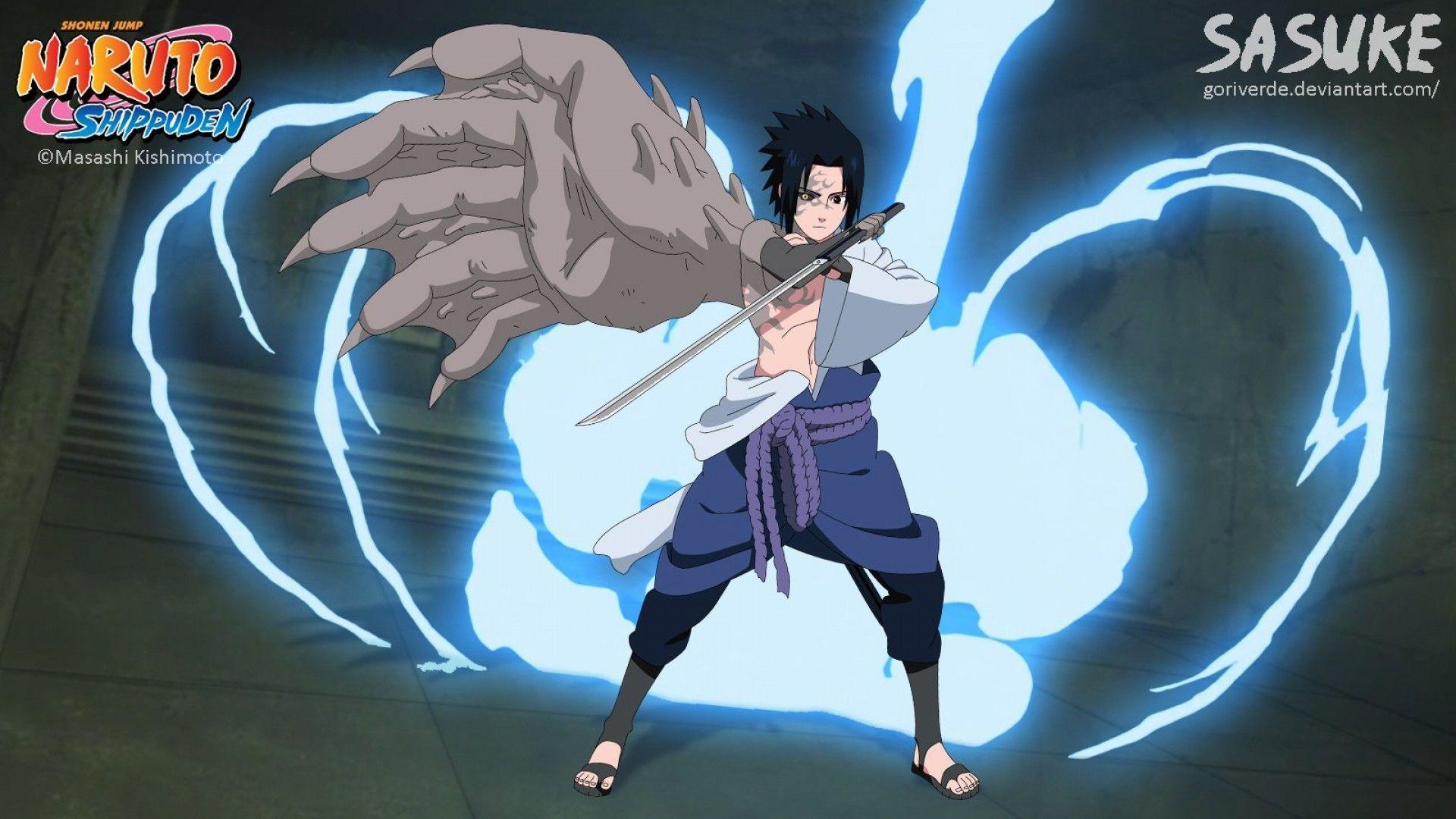 Sasuke Uchiha Chidori Wallpaper